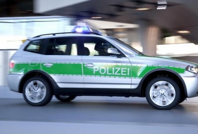 Politia bavareza testeaza un prototip BMW X3