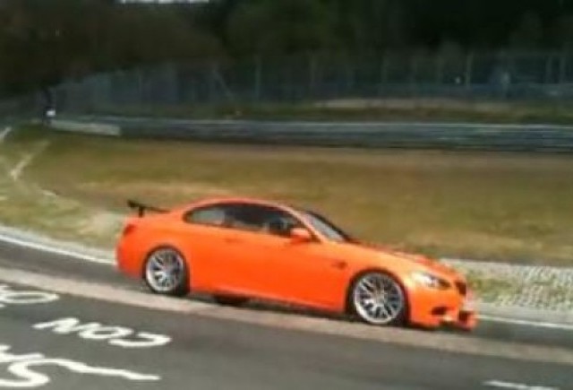 VIDEO: BMW M3 GTS pe circuitul de la Nurburgring