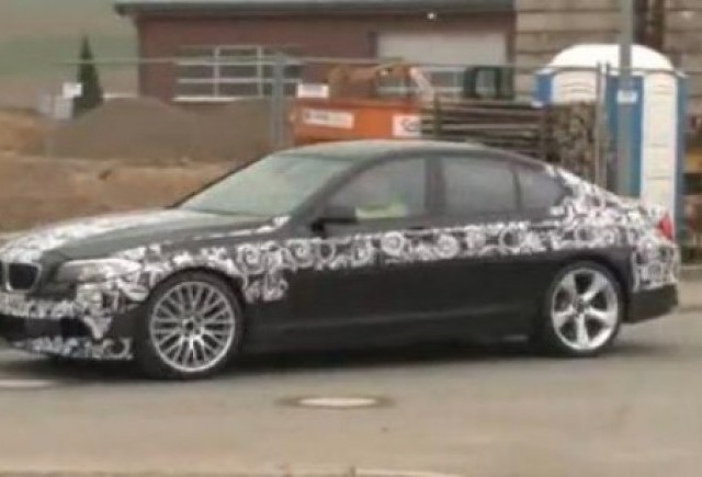 VIDEO: BMW M5 F10, spionat din nou