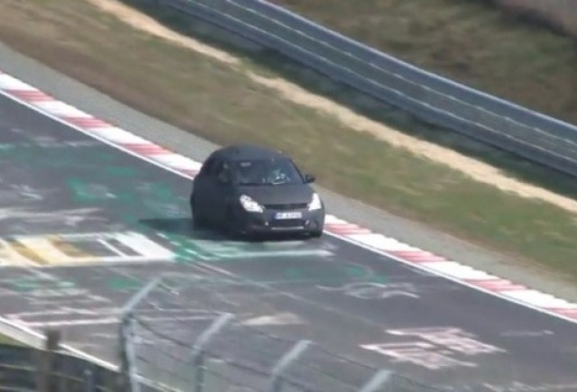 VIDEO: Noul Suzuki Swift a fost spionat la Nurburgring