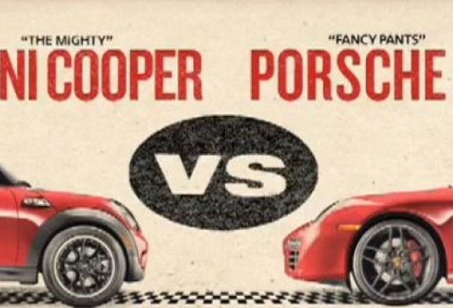 VIDEO: Mini ironizeaza Porsche
