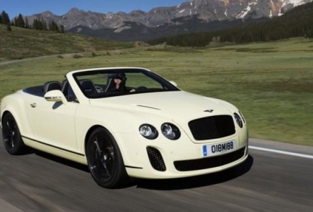 GALERIE FOTO: Noi imagini cu modelul Bentley Continental Supersports Cabrio
