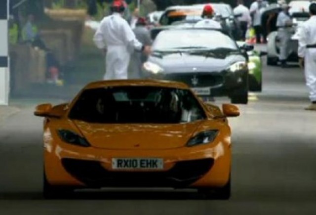 VIDEO: McLaren Mp4-12C debuteaza la Goodwood