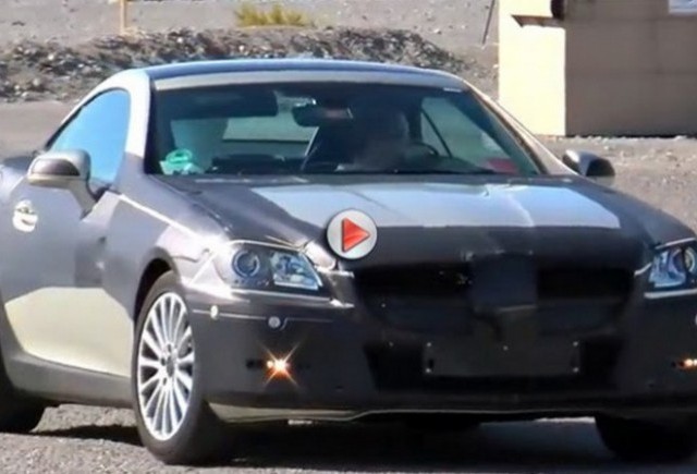 VIDEO SPION: Mercedes SLK si CLS