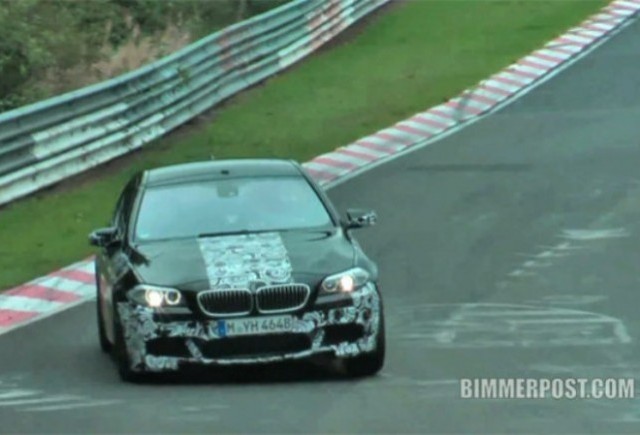 VIDEO: Noul BMW M5 la Nurburgring
