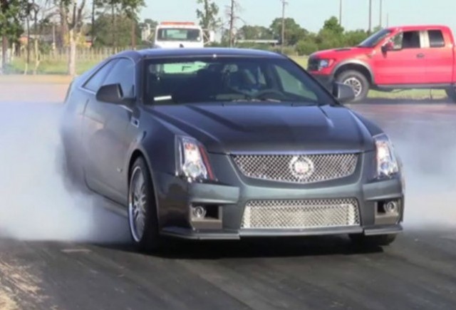VIDEO: Cadillac CTS cu 700 CP, tunat de Hennessey