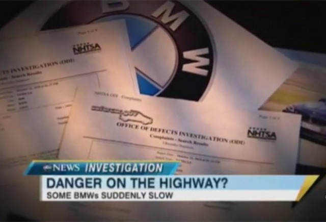 VIDEO: ABC News prezinta cazul propulsorului BMW N54