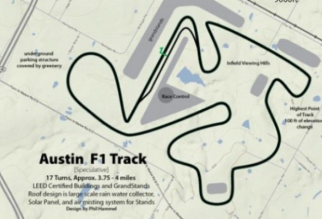 A inceput constructia circuitului american de la Austin