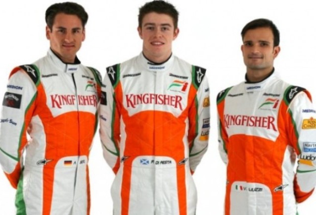 Di Resta si Hulkenberg- in, Liuzzi- out la Force India