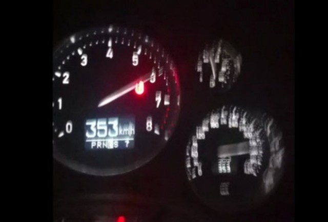 VIDEO: Un Bugatti Veyron atinge 353 km/h pe Autobahn
