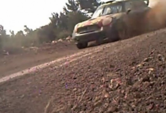 VIDEO: Noul Mini Countryman WRC in timpul testelor din Franta
