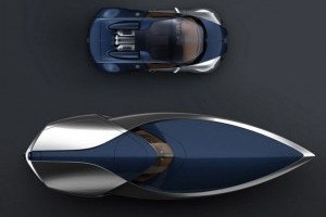 Bugatti Veyron Sang Bleu edition Speedboat