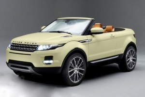 ZVON: Range Rover Evoque decapotabil