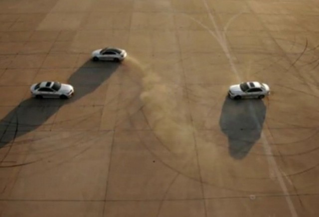 VIDEO: Drifturi cu C63 AMG Coupe