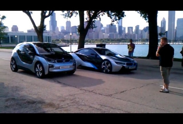 VIDEO: BMW i3 Hatchback EV si i8 Sport Coupe  Hibrid