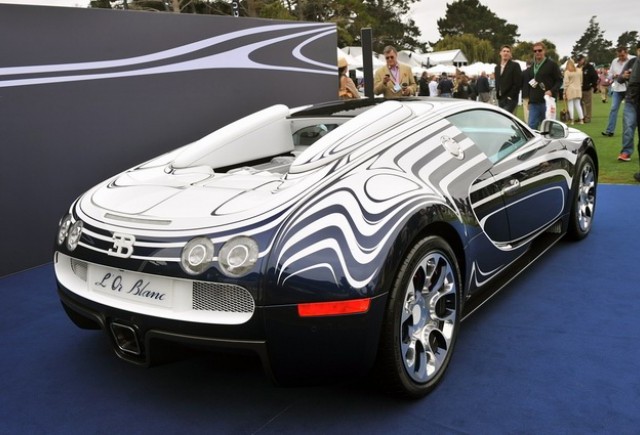 Monterey - Bugatti Veyron in aur alb