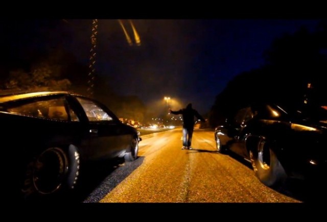 VIDEO: Curse ilegale de masini la Stockholm