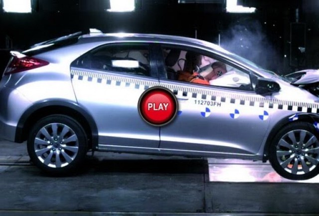 Test de impact - Honda Civic 2012