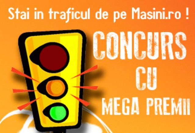 CONCURS: Masini.ro va asteapta in trafic !