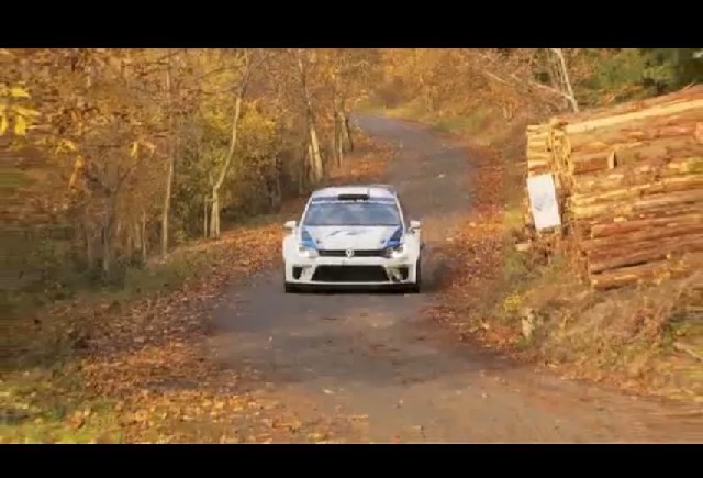 Primul test cu noul Polo R WRC