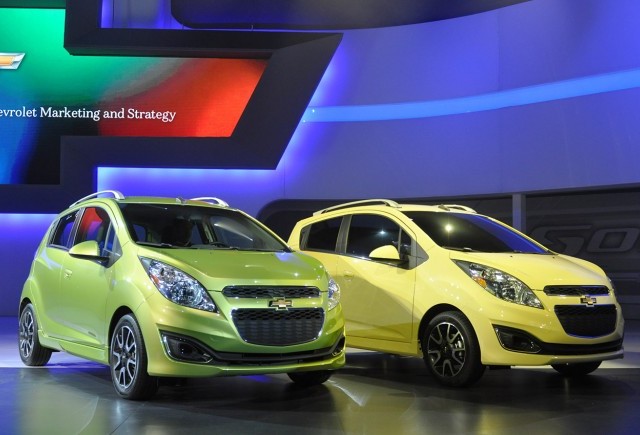LA Auto Show: Noul Chevrolet Spark se prezinta intr-un paradis al culorilor