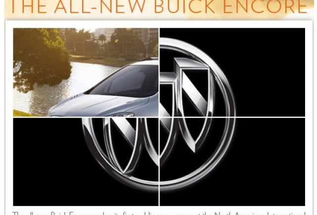Buick  prezinta inca un teaser al modelului Encore