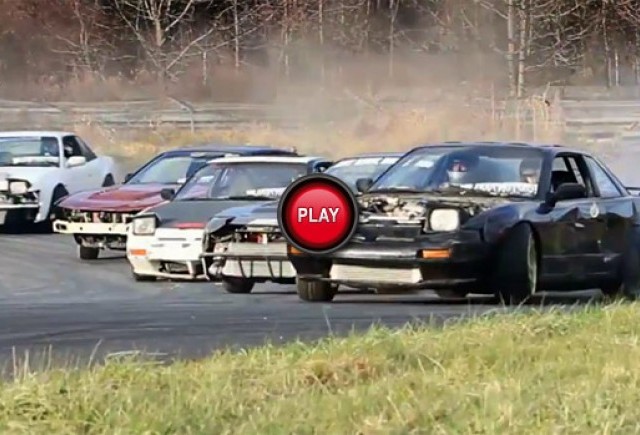 VIDEO: Drifturi cu Nissan 240SX