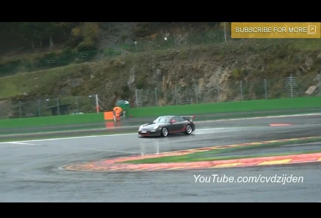 VIDEO: Porsche 997 GT3 RS Mk2 la Spa Francorchamps