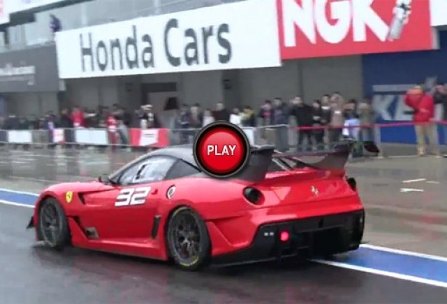 VIDEO: Ferrari 599XX Evolution 2012 isi face debutul