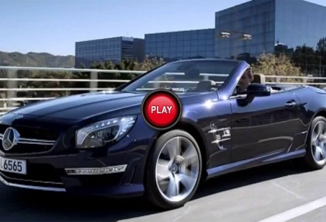 VIDEO: Mercedes SL65 AMG in actiune