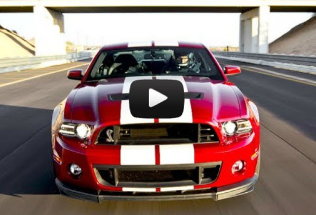 Ford Mustang Shelby GT500 in actiune