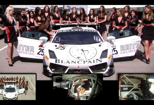 VIDEO: Incap oare 19 fete intr-un Lamborghini Gallardo?