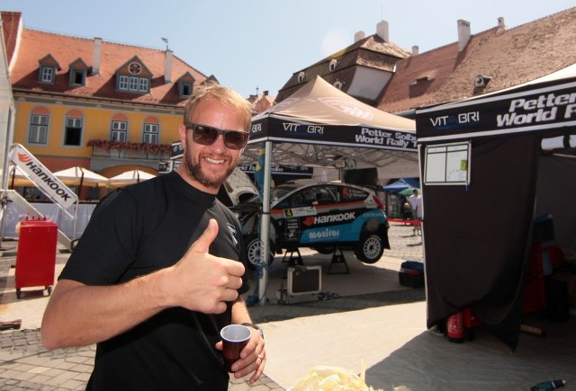 Petter Solberg a fost la Raliul Sibiului Romania