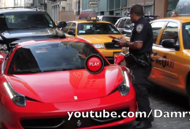 Intre timp in New York - Ai Ferrari 458 Spider si te crezi deasupra legii? Greseala mare