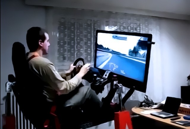 VIDEO: Probabil cel mai tare simulator de F1