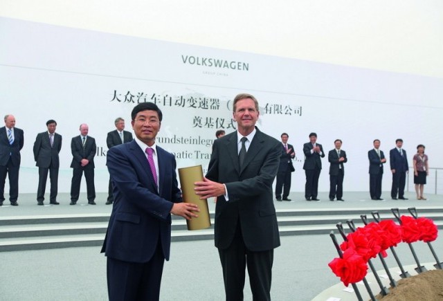 Cutii de viteze Volkswagen Made in China