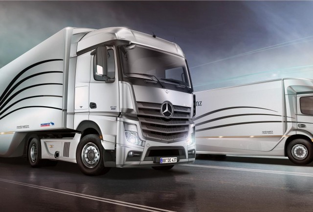 Premieră mondială: Mercedes-Benz Aerodynamics Truck şi Trailer