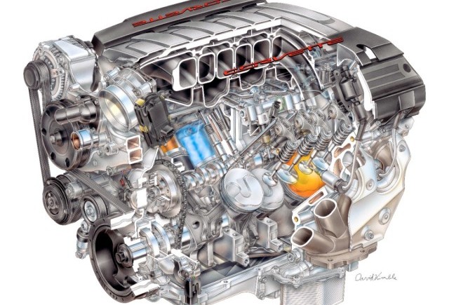 Noul motor LT1 V8 destinat modelului Corvette 2014 este o veritabilă forţă tehnologică