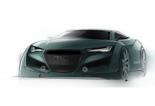 Studiu de design Audi Quattro Coupe