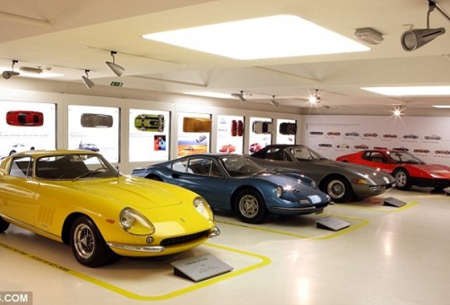 Ferrari a expus o serie de modele realizate in colaborare cu Pininfarina