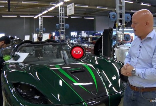 VIDEO: Cum se vopseste un Koenigsegg Agera