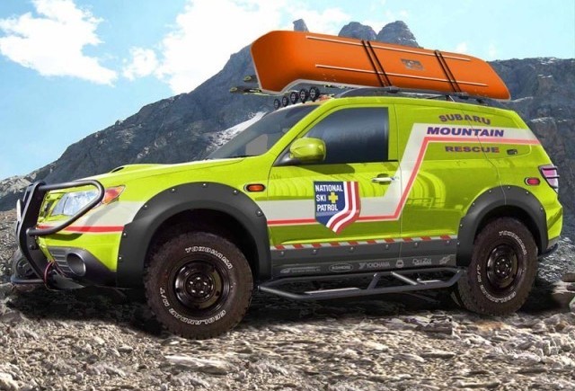 Subaru Forrester Mountain Rescue - Salvamontul motorizat!