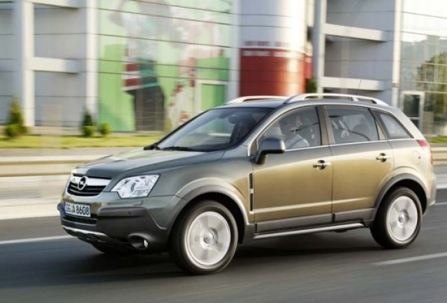Opel Antara va fi disponibil cu tractiune fata