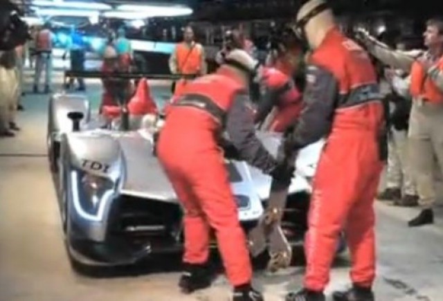 VIDEO: Masina Audi de la Le Mans