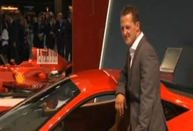 VIDEO: Michael Schumacher a prezentat Ferrari 458 Italia la Frankfurt
