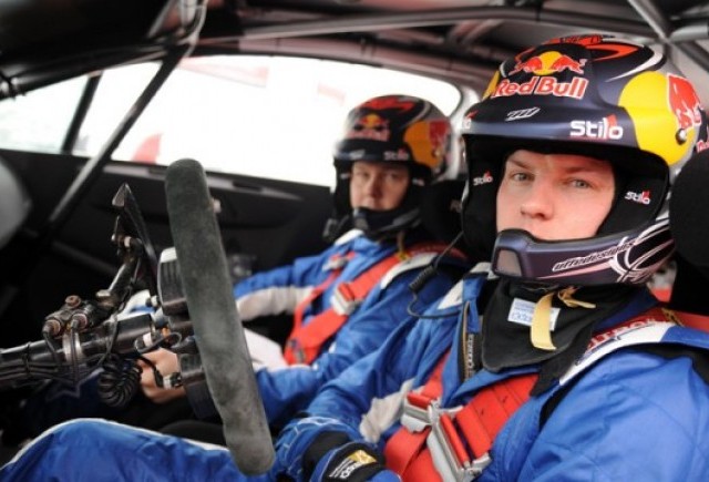 Kimi Raikkonen, la prima cursa cu Citroen WRC in Arctic Rally din Laponia