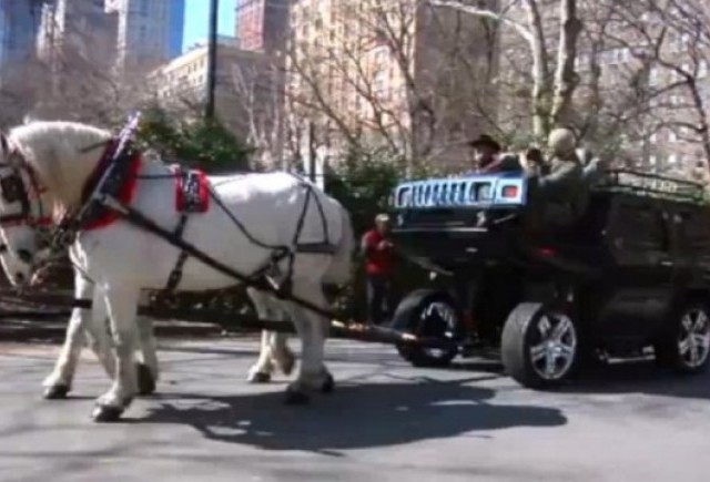 VIDEO: Hummerul cu doi cai putere