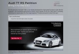 Audi lanseaza o petitie online pentru comercializarea lui TT RS in SUA27865