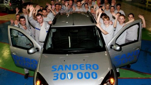 Dacia a ajuns la 300.000 unitati Sandero produse27008