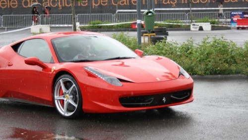 Galerie Foto: Fisichella a facut o demonstratie cu Ferrari 458 Italia in Romania25368